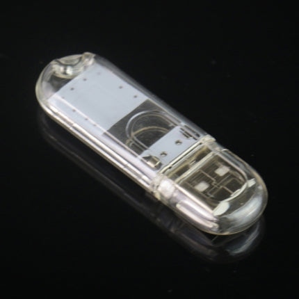 1.5W Flash Disk Style USB Light, 140LM 3 LED SMD 5630 Warm White Light with Touch Switch-garmade.com