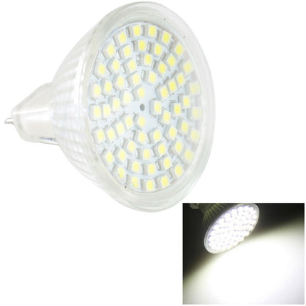 MR16 4.5W LED Spotlight Lamp Bulb, 60 LED 3528 SMD, White Light, AC 220V-garmade.com