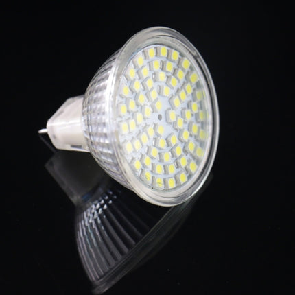 MR16 4.5W LED Spotlight Lamp Bulb, 60 LED 3528 SMD, Warm White Light, AC 220V-garmade.com