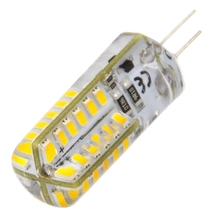 G4 3.5W 170LM Silicone Corn Light Bulb, 48 LED SMD 3014, White Light, DC 12V-garmade.com