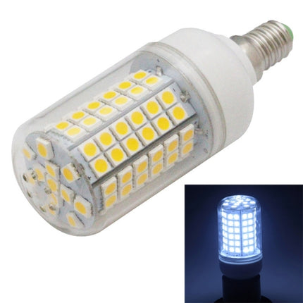 E14 6W White 96 LED SMD 5050 Corn Light Bulb, AC 85-265V-garmade.com