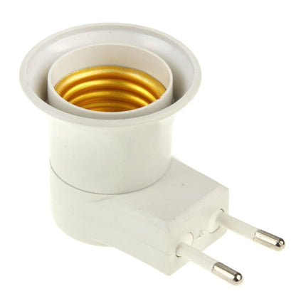 E27 to EU Plug Lamp Bulb Socket with Power Switch-garmade.com