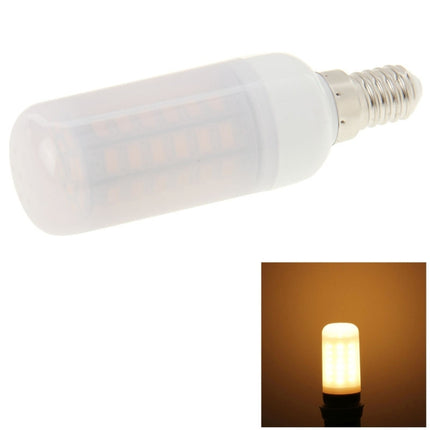 E14 6.5W 560LM Corn Light Bulb, 60 LED SMD 5730, Warm White Light, AC 220-240V-garmade.com