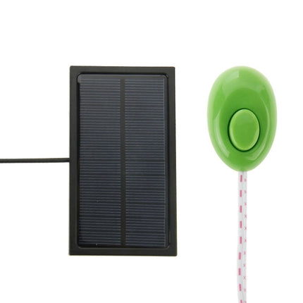 1W 1200mAh LED Energy Saving Light Bulb, Solar Powered Lighting System (Green)-garmade.com