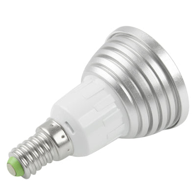 E14 3W RGB Flash LED Light Bulb, Luminous Flux: 240-270lm, with Remote Controller, AC 85-265V-garmade.com