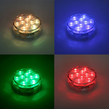 Colorful Remote Control Decoration Diving Lamp, 10-LED with Remote Control(White)-garmade.com