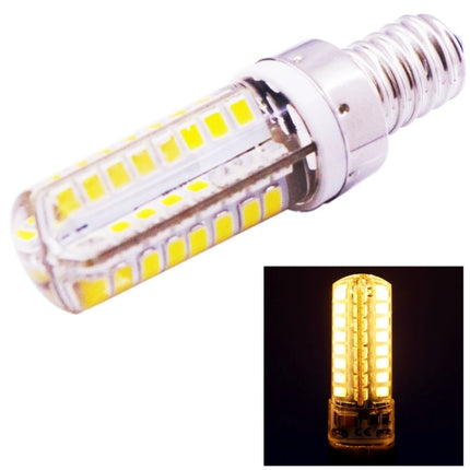 E14 4W 250-270LM Corn Light Bulb, 64 LED SMD 2835, Warm White Light, AC 220V-garmade.com