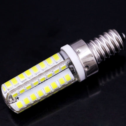 E14 4W 250-270LM Corn Light Bulb, 64 LED SMD 2835, White Light, AC 220V-garmade.com