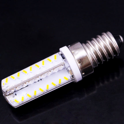 E14 3.5W 200-230LM Corn Light Bulb, 72 LED SMD 3014, Warm White Light, Adjustable Brightness, AC 220V-garmade.com