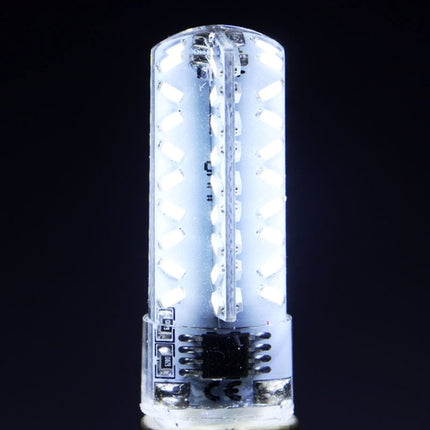E14 3.5W 200-230LM Corn Light Bulb, 72 LED SMD 3014, White Light, Adjustable Brightness, AC 220V-garmade.com
