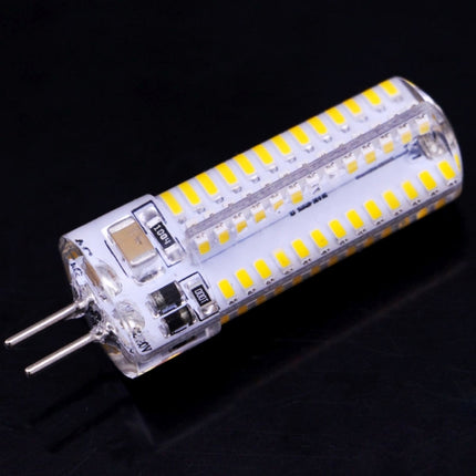 G4 4W 240-260LM Corn Light Bulb, 104 LED SMD 3014, Warm White Light, AC 220V-garmade.com