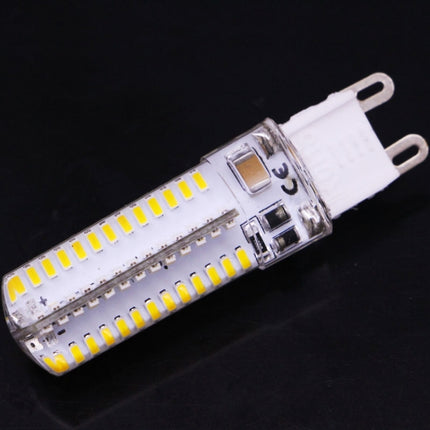 G9 4W 240-260LM Corn Light Bulb, 104 LED SMD 3014, Warm White Light, AC 220V-garmade.com