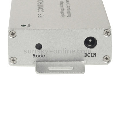 12A RF Audio Controller for RGB LED Strip Remote Controller(Silver)(Silver)-garmade.com