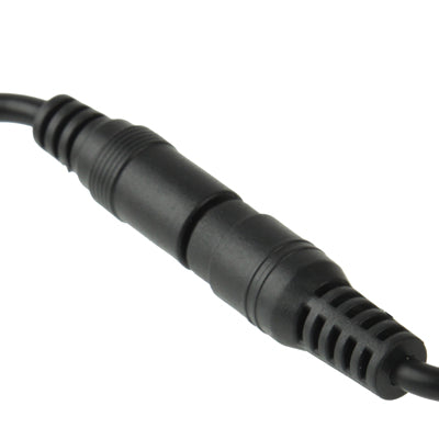 5.5 x 2.1mm DC Power Female Barrel to Male Barrel Connector Adaptor for LED Light Controller, Length: 20cm (Black)-garmade.com