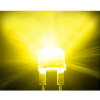 1000 PCS 5mm Yellow Light Water Clear LED Lamp(Yellow Light)-garmade.com