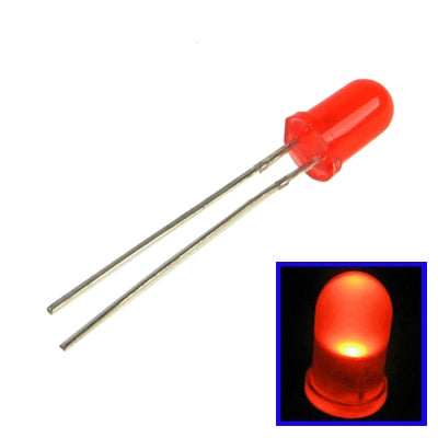 1000 PCS 3mm Red Light Round LED Lamp(Red)-garmade.com