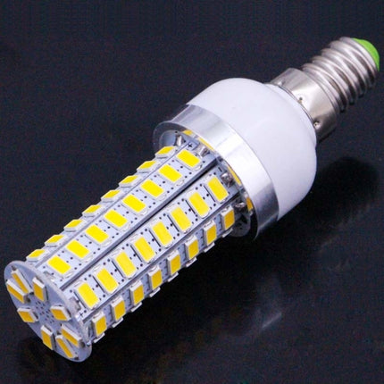 E14 6.0W 520LM Corn Light Bulb, 72 LED SMD 5730, Warm White Light, AC 220V-garmade.com