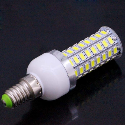 E14 6.0W 520LM Corn Light Bulb, 72 LED SMD 5730, White Light, AC 220V-garmade.com