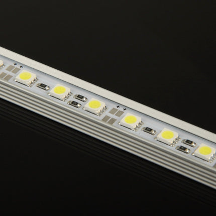 8.5W Aluminum Light Bar with Square Holder, 36 LED 5050 SMD, Warm White Light-garmade.com