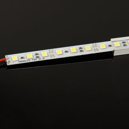 8.5W Aluminum Light Bar with Square Holder, 36 LED 5050 SMD, White Light, Length: 50cm-garmade.com