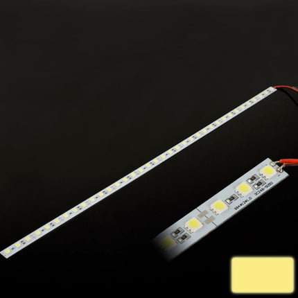 8.5W Aluminum Light Bar with Square Holder, 36 LED 5050 SMD, Warm White Light, Length: 50cm-garmade.com