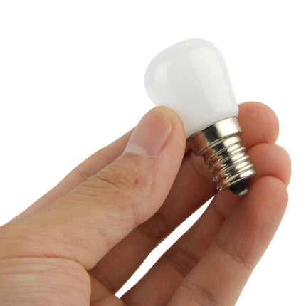 E14 2W Ball Steep Light Bulb, 100LM, 2800-3200K Warm White Light, AC 100-240V-garmade.com