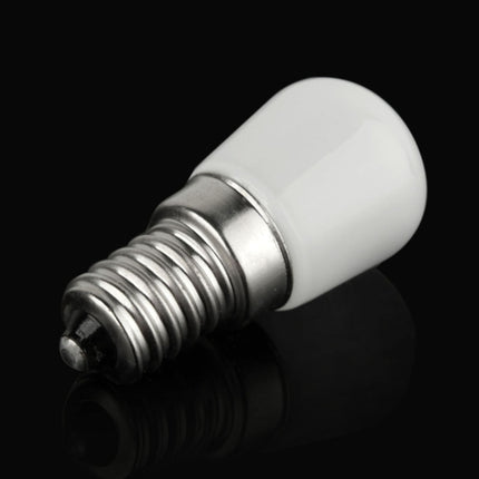E14 2W Ball Steep Light Bulb, 100LM, 6000-6500K White Light, AC 100-240V-garmade.com