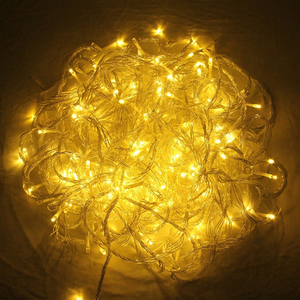 30m Waterproof IP44 String Decoration Light, For Christmas Party, 300 LED, Warm White Light with 8 Functions Controller, 220-240V, EU Plug-garmade.com