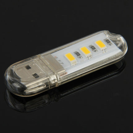 3 LED SMD 5630 1.5W USB Flash Disk Style USB Light Lamp-garmade.com