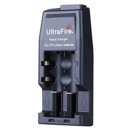 UltraFire Rapid Battery Charger 14500 / 17500 / 18500 / 17670 / 18650, Output: 4.2V / 450mA , EU Plug(Grey)-garmade.com