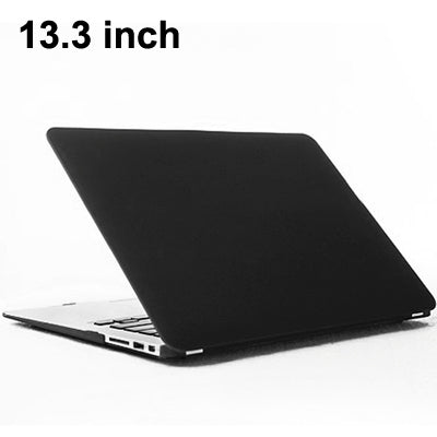 For MacBook Air 13.3 inch A1466 2012-2017 / A1369 2010-2012 Laptop Crystal Hard Protective Case(Black)-garmade.com