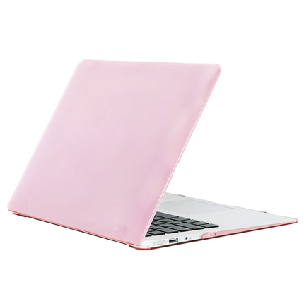 For MacBook Air 13.3 inch A1466 2012-2017 / A1369 2010-2012 Laptop Crystal Hard Protective Case(Pink)-garmade.com