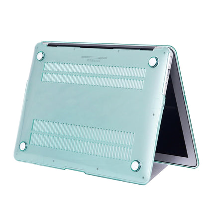 For MacBook Air 13.3 inch A1466 2012-2017 / A1369 2010-2012 Laptop Crystal Hard Protective Case(Green)-garmade.com