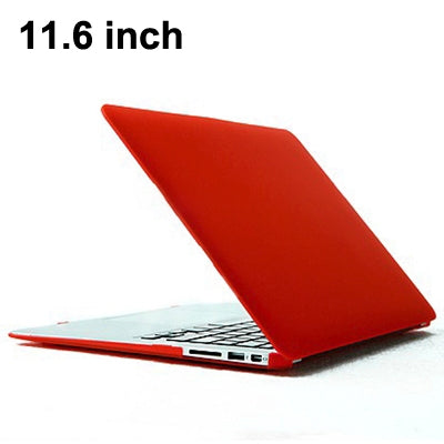 Laptop Crystal Protective Case for Macbook Air 11.6 inch(Red)-garmade.com