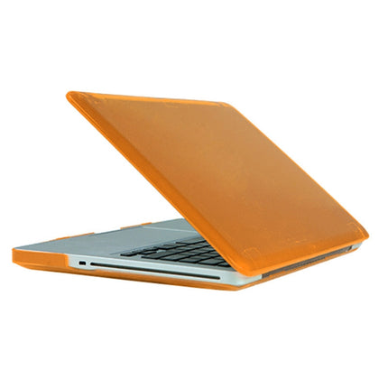 Laptop Frosted Hard Protective Case for MacBook Pro 13.3 inch A1278 (2009 - 2012)(Orange)-garmade.com