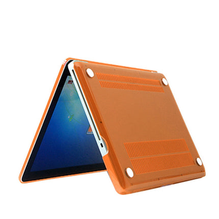 Hard Crystal Protective Case for Macbook Pro 15.4 inch(Orange)-garmade.com