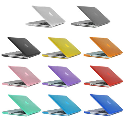 Hard Crystal Protective Case for Macbook Pro 15.4 inch(Black)-garmade.com