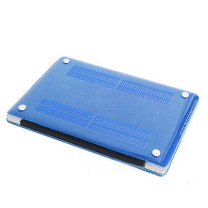 Crystal Hard Protective Case for Macbook Pro Retina 13.3 inch A1425(Blue)-garmade.com