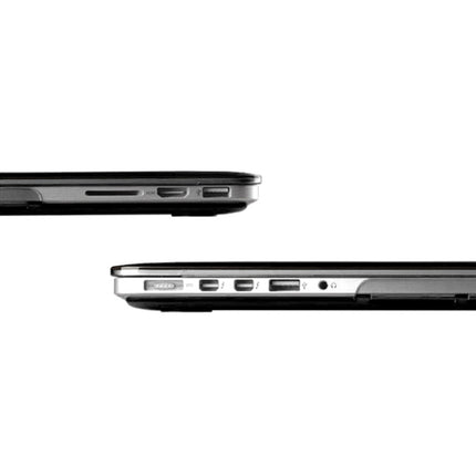 Crystal Hard Protective Case for Macbook Pro Retina 13.3 inch A1425(Black)-garmade.com