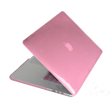 Crystal Hard Protective Case for Macbook Pro Retina 13.3 inch A1425(Pink)-garmade.com