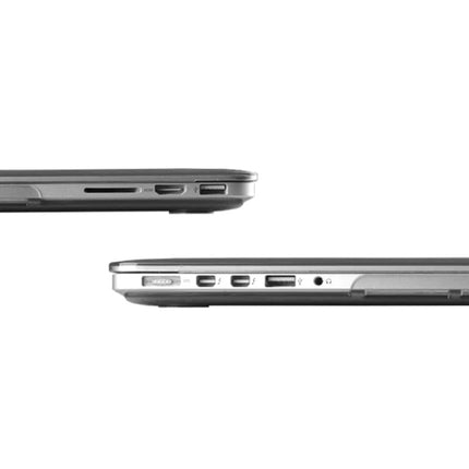 Crystal Hard Protective Case for Macbook Pro Retina 13.3 inch A1425(Grey)-garmade.com