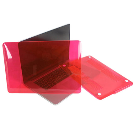 Crystal Hard Protective Case for Macbook Pro Retina 13.3 inch(Red)-garmade.com