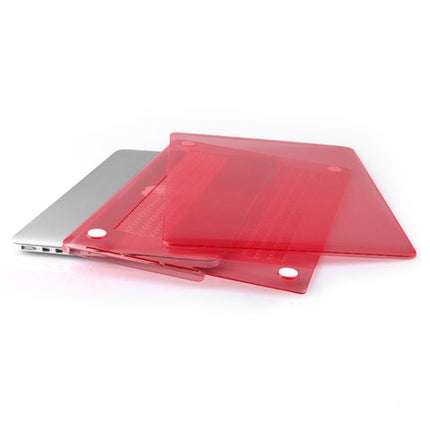Crystal Hard Protective Case for Macbook Pro Retina 13.3 inch(Red)-garmade.com