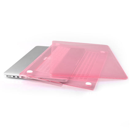 Hard Crystal Protective Case for Macbook Pro Retina 15.4 inch(Pink)-garmade.com