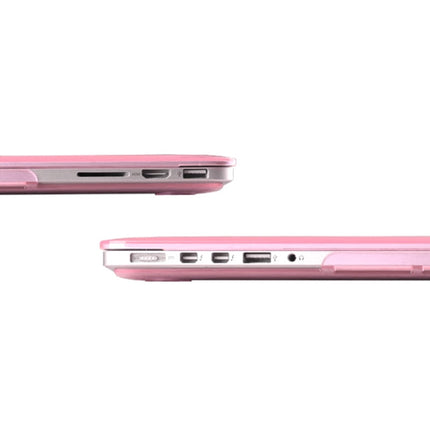 Hard Crystal Protective Case for Macbook Pro Retina 15.4 inch(Pink)-garmade.com