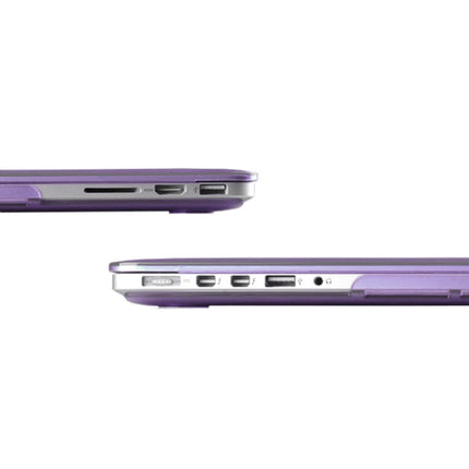 Hard Crystal Protective Case for Macbook Pro Retina 15.4 inch(Purple)-garmade.com