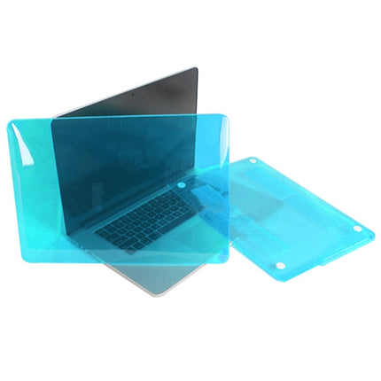 Hard Crystal Protective Case for Macbook Pro Retina 15.4 inch(Baby Blue)-garmade.com