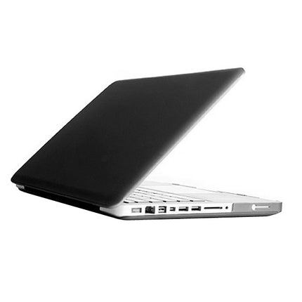 Frosted Hard Plastic Protection Case for Macbook Pro 13.3 inch(Black)-garmade.com
