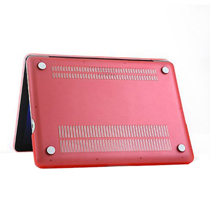 Frosted Hard Plastic Protection Case for Macbook Pro 13.3 inch(Pink)-garmade.com