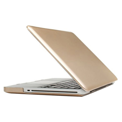 Frosted Hard Plastic Protection Case for Macbook Pro 13.3 inch(Gold)-garmade.com